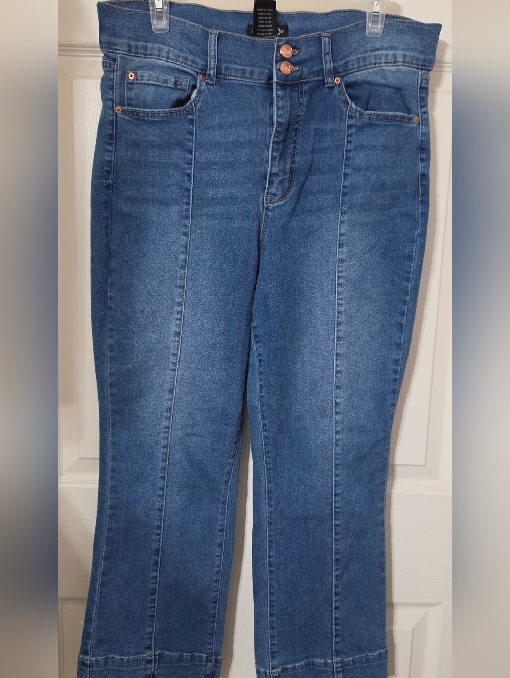 Nanette Size 14 Women's High Rise , Crop  Stretch